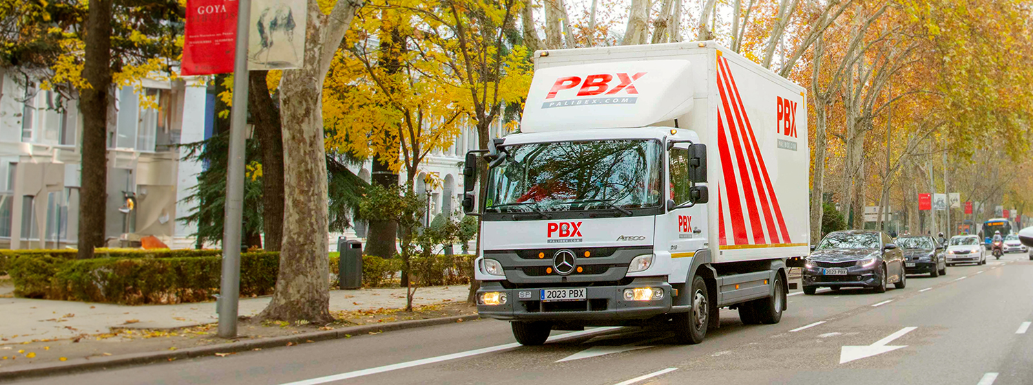 Pallet delivery services Spain - palibex - 01