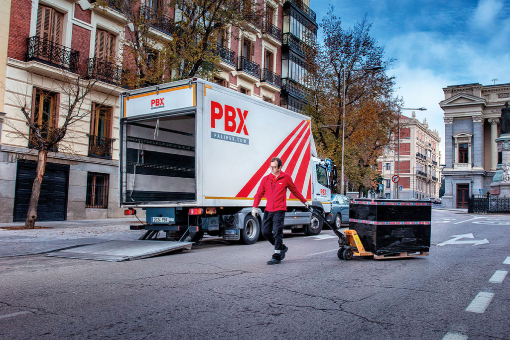 Pallet delivery services Spain - palibex - 01