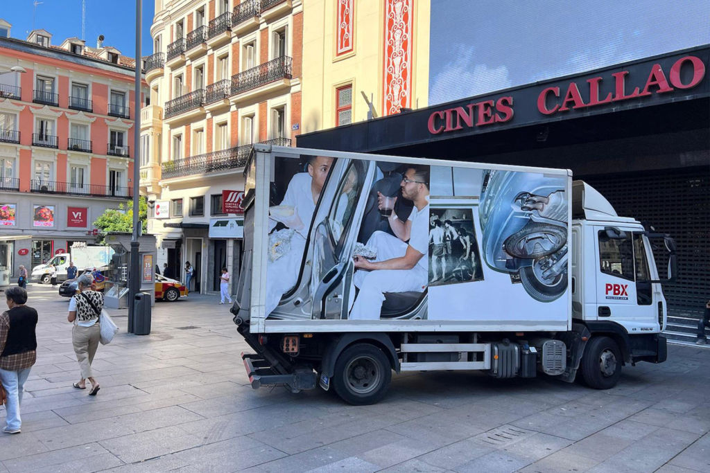 tanit plana-photoespana truck art project collaboration-bubi canal-photoespana-manuela lorente-ana palacios